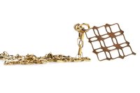 Lot 192 - A PENDANT ON CHAIN