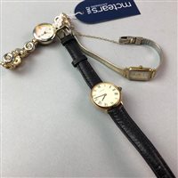 Lot 79 - A LOT OF THREE LADIES' DRESS WATCHES