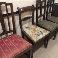Lot 249 - A LOT OF FOUR VARIOUS CHAIRS