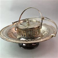 Lot 156 - A LOT OF SILVER PLATED WARE