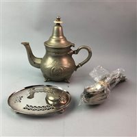 Lot 156 - A LOT OF SILVER PLATED WARE