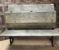 Lot 255 - TWO FOLD OVER SCHOOL TABLES