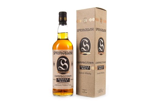 Lot 144 - SPRINGBANK 21 YEARS OLD