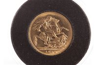 Lot 582 - A GOLD SOVEREIGN, 1918