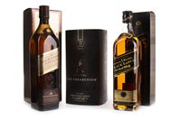 Lot 157 - JOHNNIE WALKER BLACK, GOLD & 'THE COLLECTION'