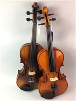 Lot 182 - A LOT OF TWO VIOLINS