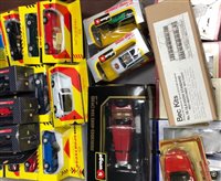 Lot 173 - A LOT OF BOXED MODEL VEHICLES