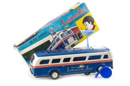 Lot 848 - A BOXED SONICON BUS REMOTE CONTROLLED BUS