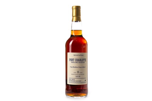 Lot 164 - PORT CHARLOTTE PRIVATE CASK AGED 15 YEARS