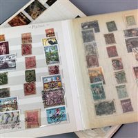 Lot 66 - A LOT OF WORLD STAMPS ACROSS TWO ALBUMS