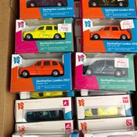 Lot 120 - A COLLECTION OF 2012 LONDON OLYMPIC GAMES MODEL VEHICLES