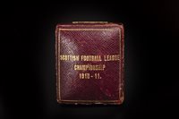 Lot 1908 - JOE HENDRY OF RANGERS F.C. - HIS SCOTTISH LEAGUE CHAMPIONSHIP MEDAL 1911