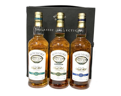 Lot 186 - BOWMORE CLASSIC COLLECTION