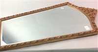 Lot 197 - A WALL MIRROR AND ANOTHER MIRROR