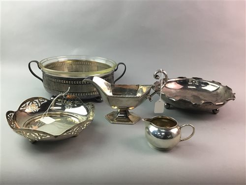 Lot 114 - A LOT OF SILVER PLATED WARE