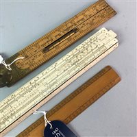 Lot 113 - A LOT OF SLIDE RULES INCLUDING A. W. FABER'S