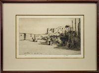 Lot 454 - SINAR, AN ETCHING BY JAMES MCBEY