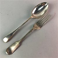 Lot 106 - A LOT OF SILVER PLATED CUTLERY