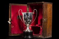 Lot 1932 - EARLY 20TH CENTURY SILVER CURLING TROPHY