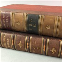 Lot 218 - A LOT OF LEATHER BOUND AND OTHER BOOKS