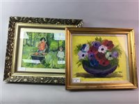Lot 53 - TWO SIGNED ORIGINAL PAINTINGS