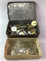 Lot 227 - A LOT OF POCKET WATCHES AND POCKET WATCH PARTS