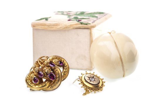 Lot 86 - TWO VICTORIAN BROOCHES