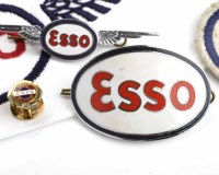 Lot 271 - NINE CARAT GOLD ESSO 10 YEARS LONG SERVICE TIE...