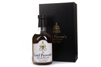 Lot 411 - LORD PROVOT'S SPECIAL RESERVE 18 YEARS OLD