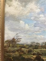 Lot 473 - SKETCHING IN EAST LOTHIAN, AN OIL BY WILLIAM DARLING MCKAY