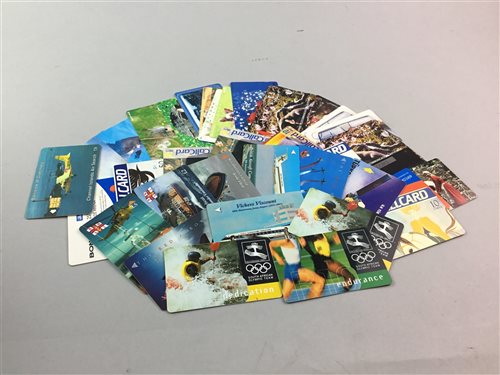 Lot 183 - A COLLECTION OF WORLD PHONE CARDS