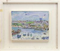 Lot 715 - ST IVES, AN OIL BY LINDA WEIR