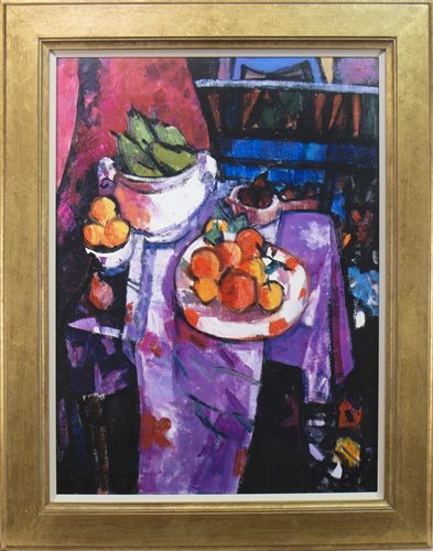 Lot 641 - STILL LIFE, A GICLEE PRINT AFTER ARCHIE FORREST
