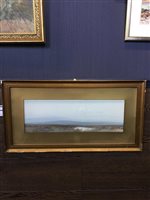 Lot 479 - THE MOORS OF LYDFORD; and ANOTHER LANDSCAPE, A PAIR OF GOUACHES BY FREDERICK JOHN WIDGERY