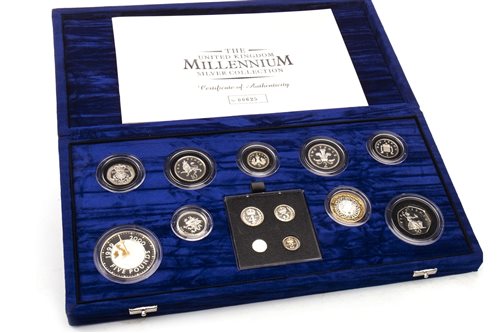 Lot 550 - THE ROYAL MINT THE MILLENNIUM SILVER COLLECTION