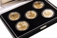 Lot 552 - THE ROYAL MINT 2006 BRITANNIA GOLDEN SILHOUETTE COLLECTION