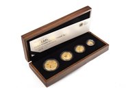 Lot 555 - A THE ROYAL MINT THE 2008 UK BRITANNIA FOUR-COIN GOLD PROOF SET