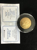 Lot 574 - A WESTMINSTER THE UNITED STATES LIBERTY HEAD $10 EAGLE COIN
