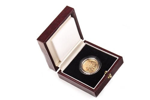 Lot 578 - A THE ROYAL MINT GOLD PROOF SOVEREIGN