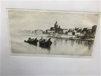 Lot 378 - ON THEARNO OF FLORENCE, A DRYPOINT BY WILLIAM DOUGLAS MACLEOD