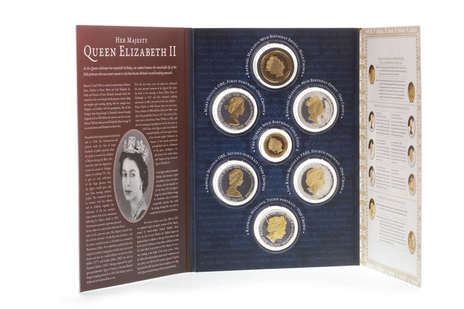 Lot 547 - A NINE DECADES GLORIOUSLY ACCOMPLISHED SEVEN COIN SET