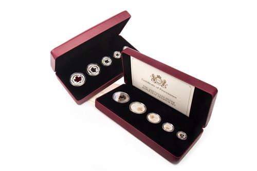Lot 593 - TWO SILVER PROOF COIN SETS