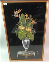 Lot 383 - CONTINENTAL SCHOOL, STILL LIFE WITH FLOWERS