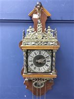 Lot 407 - AN ATLAS WALL CLOCK