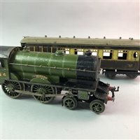 Lot 390 - A DIECAST HORNBY TRAIN SET