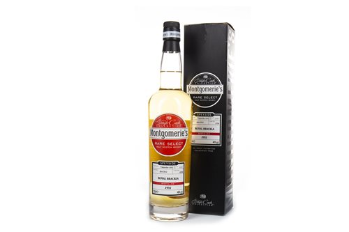 Lot 46 - ROYAL BRACKLA 1993 MONTGOMERIE'S RARE AGED 18 YEARS