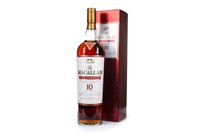 Lot 34 - MACALLAN 10 YEARS OLD CASK STRENGTH - ONE LITRE