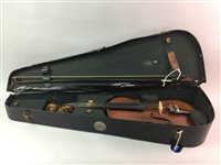 Lot 458 - AN UNNAMED VIOLIN IN CASE