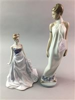 Lot 472 - A BOXED ROYAL DOULTON FIGURE OF SARAH AND FOUR OTHER FIGURES