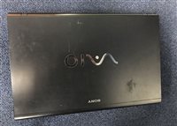 Lot 247 - A SONY VIAO LAPTOP, DELL TABLET, ACER LAPTOP, HARD DRIVES, TOMTOM SAT NAV AND A DIGITAL PROJETOR